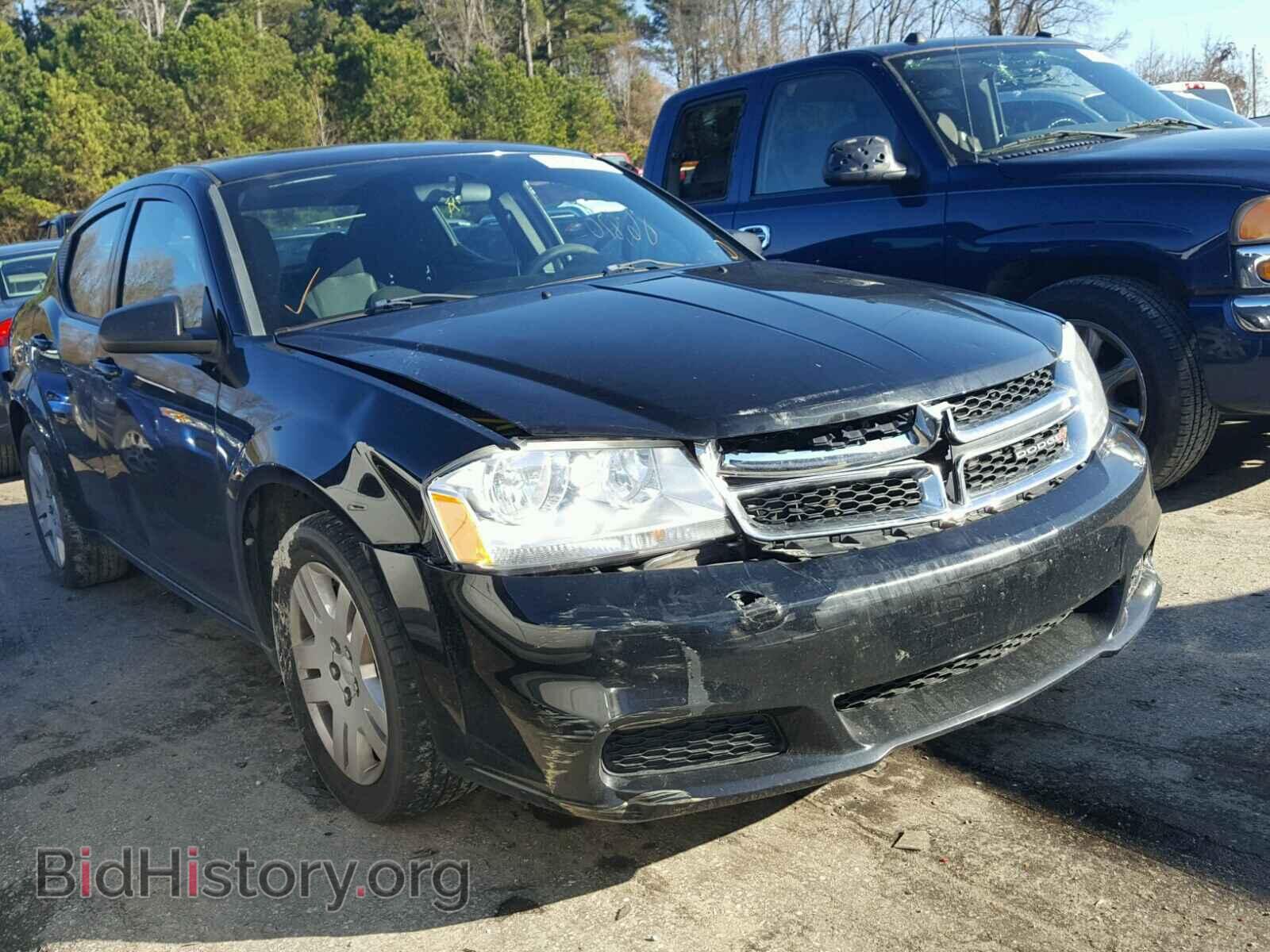 Photo 1C3CDZAG2DN750854 - DODGE AVENGER 2013
