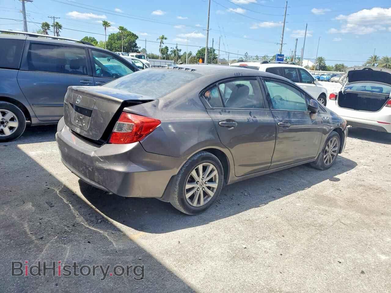 2012 HONDA CIVIC - VIN: 19XFB2F89CE001950 - Фото 3