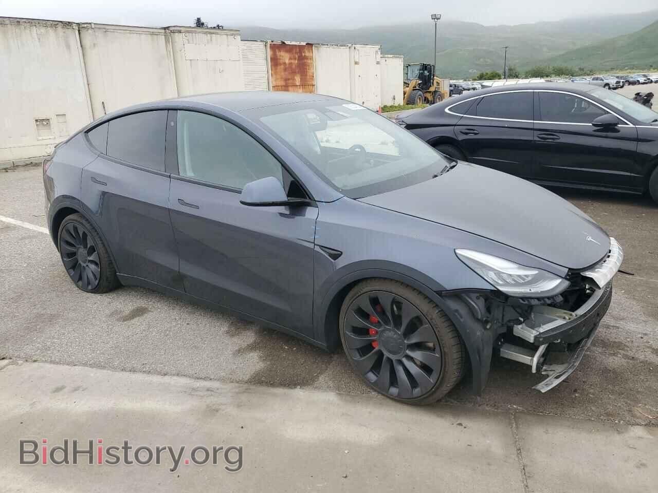 2020 TESLA MODEL Y - VIN: 5YJYGDEF4LF013987 - Фото 4