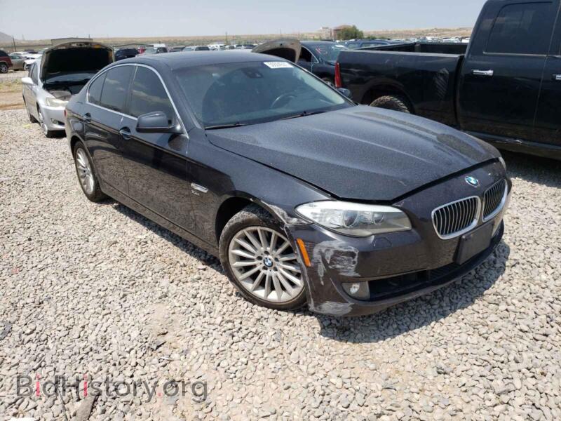 2012 BMW 5 SERIES 535 XI (VIN WBAFU7C53CDU63243) — фото 1 из 10, Copart, повреждение: передняя часть