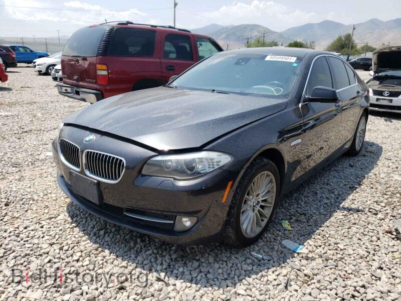 2012 BMW 5 SERIES (VIN WBAFU7C53CDU63243) — фото 2 из 10