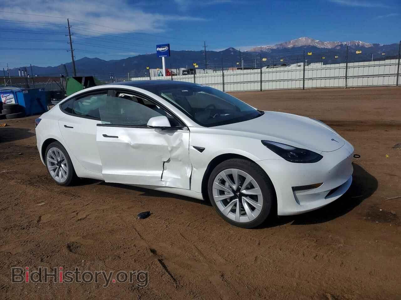 2022 TESLA MODEL 3 - VIN: 5YJ3E1EB5NF264354 - Фото 4