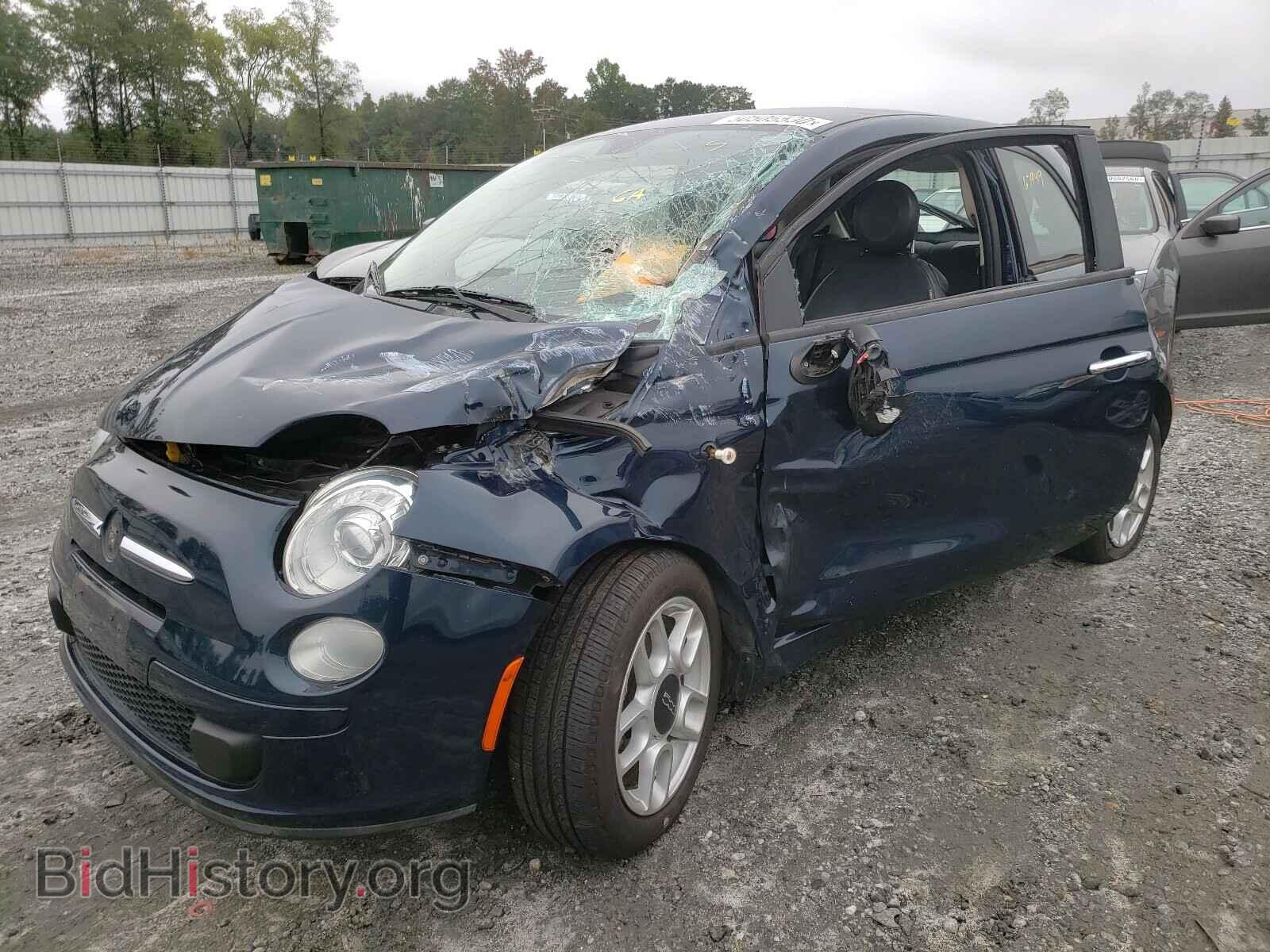 2015 FIAT 500 - VIN: 3C3CFFAR8FT678121 - Фото 2