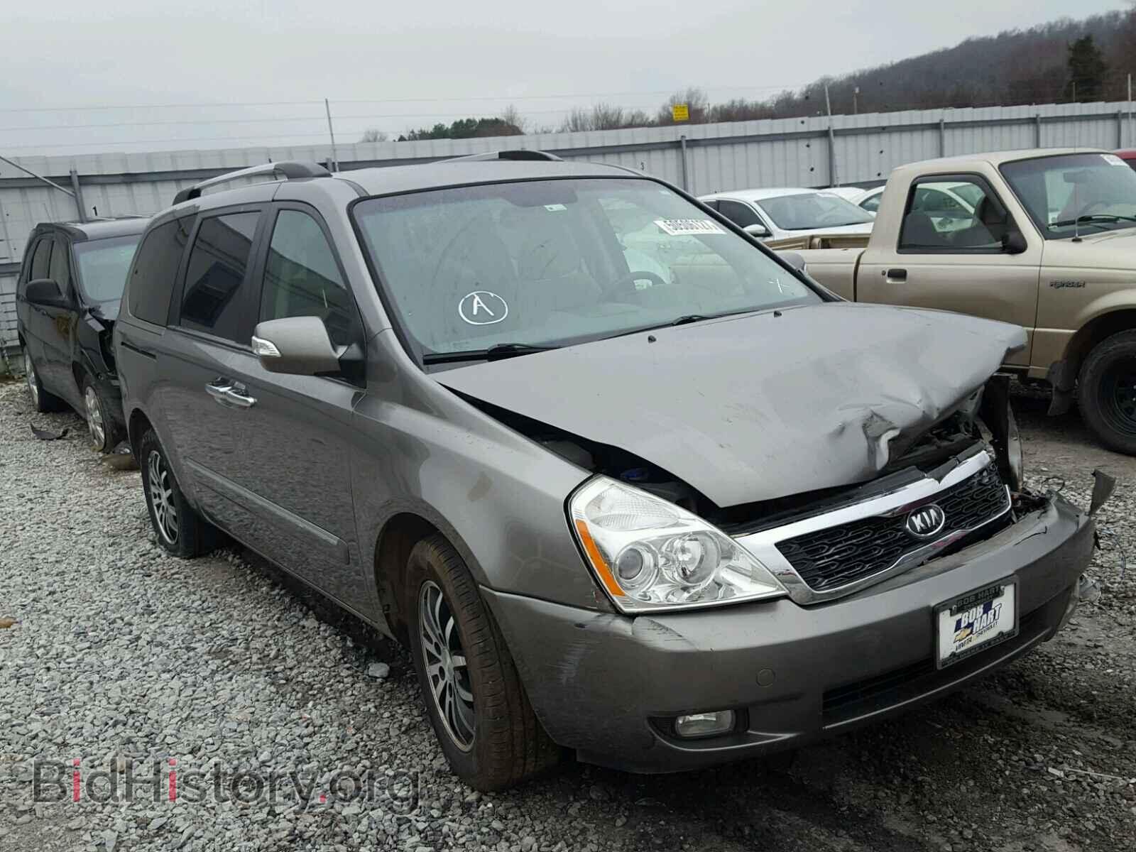 Фотография KNDMH4C75C6442493 - KIA SEDONA 2012