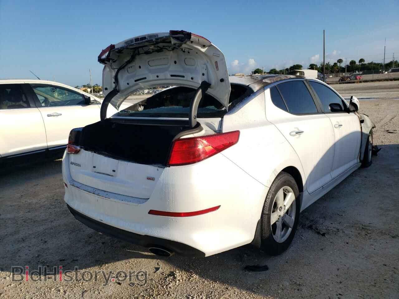 2015 KIA OPTIMA - VIN: KNAGM4A79F5608985 - Photo 4
