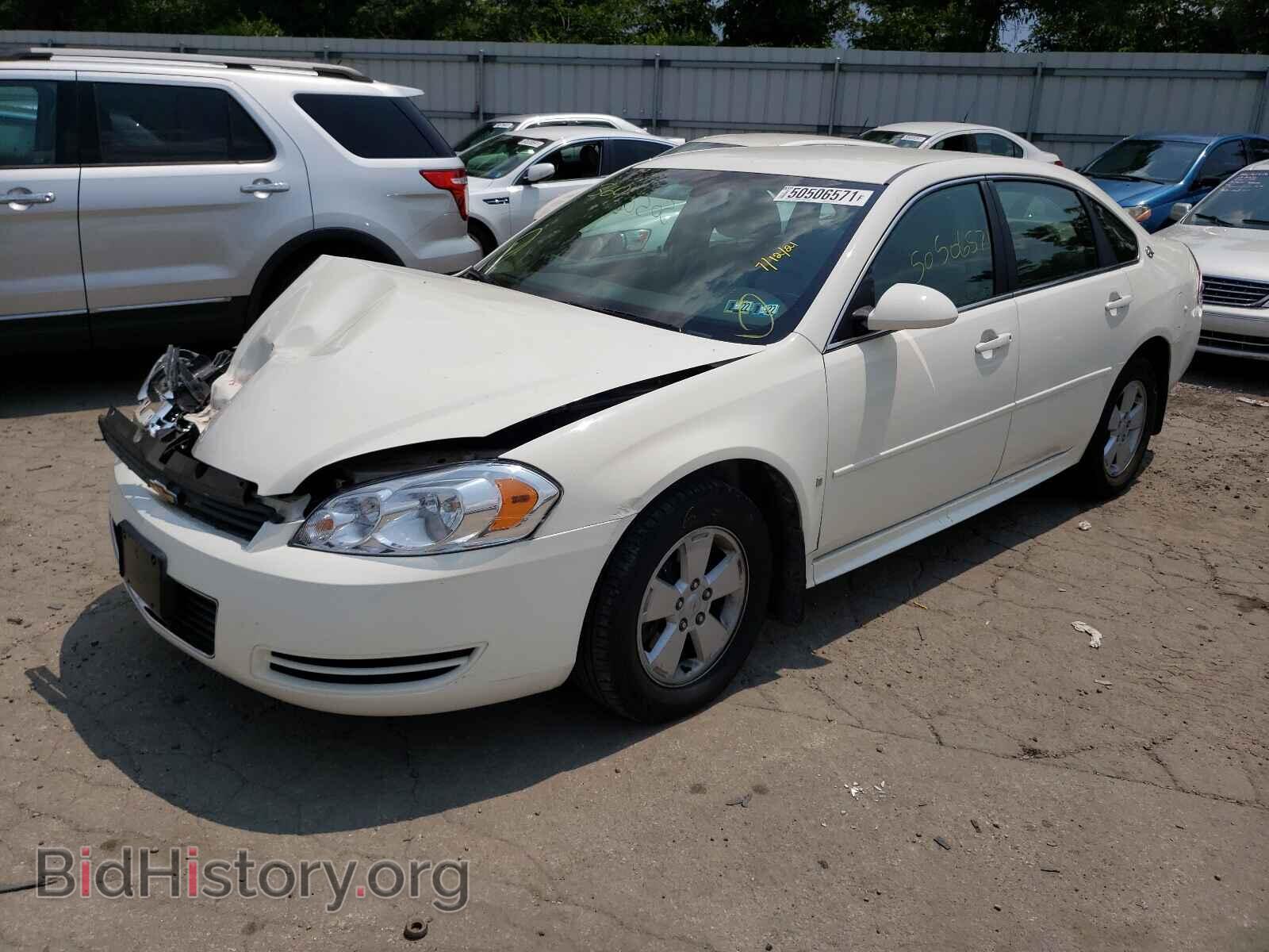 2009 CHEVROLET IMPALA - VIN: 2G1WT57KX91158278 - Фото 2