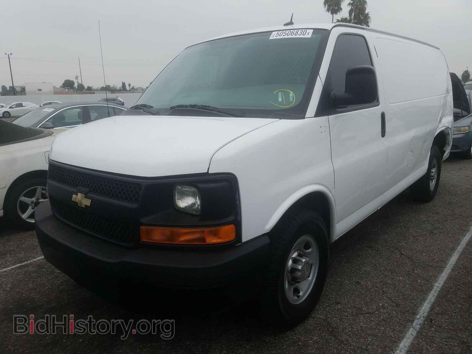 2014 CHEVROLET EXPRESS - VIN: 1GCWGFCA8E1163378 - Фото 2
