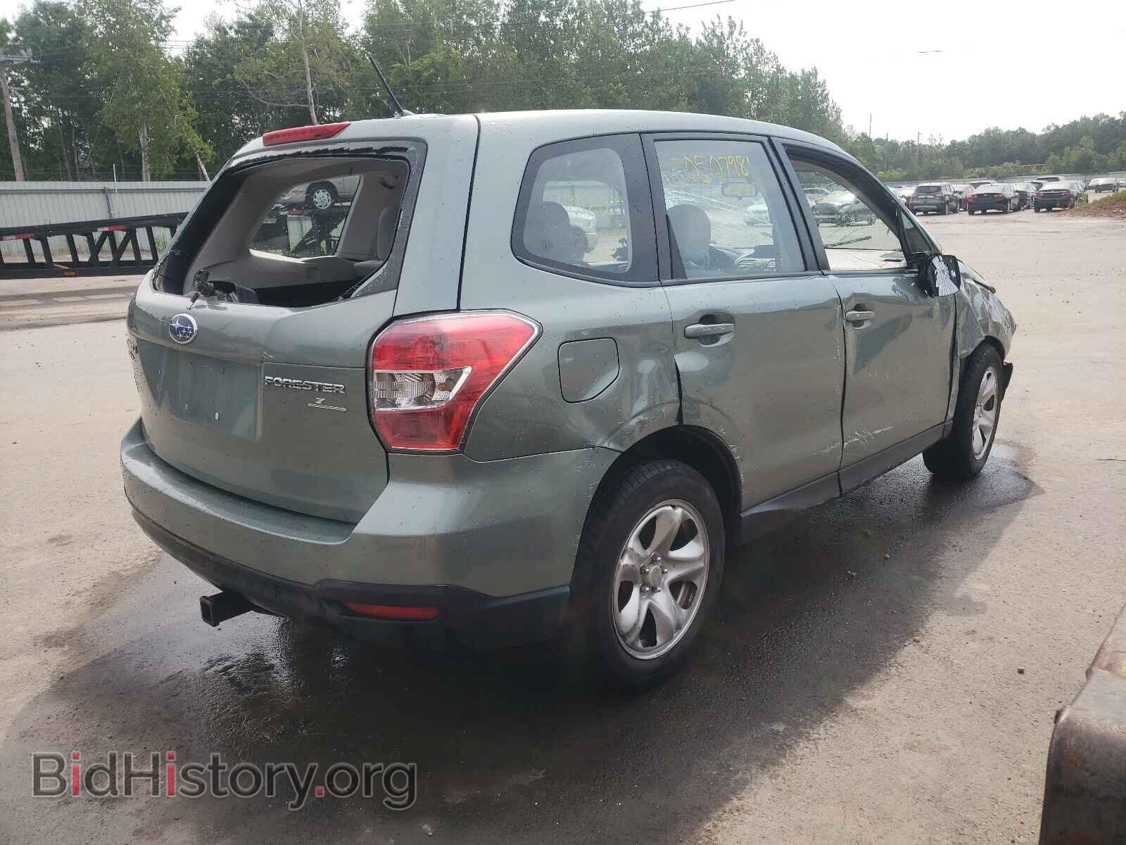 2014 SUBARU FORESTER - VIN: JF2SJAAC7EG431925 - Фото 4