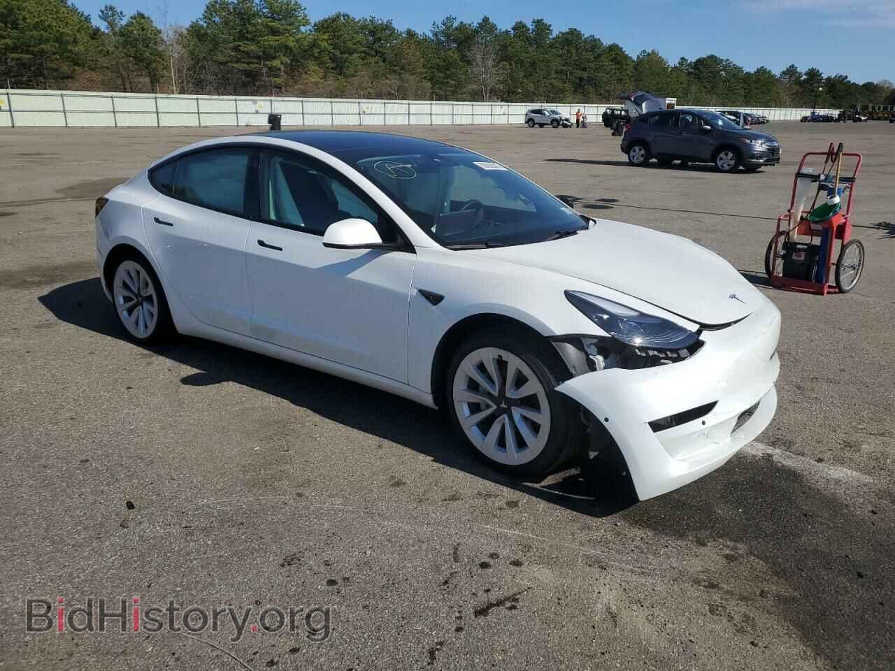 2021 TESLA MODEL 3 - VIN: 5YJ3E1EA7MF977861 - Фото 4