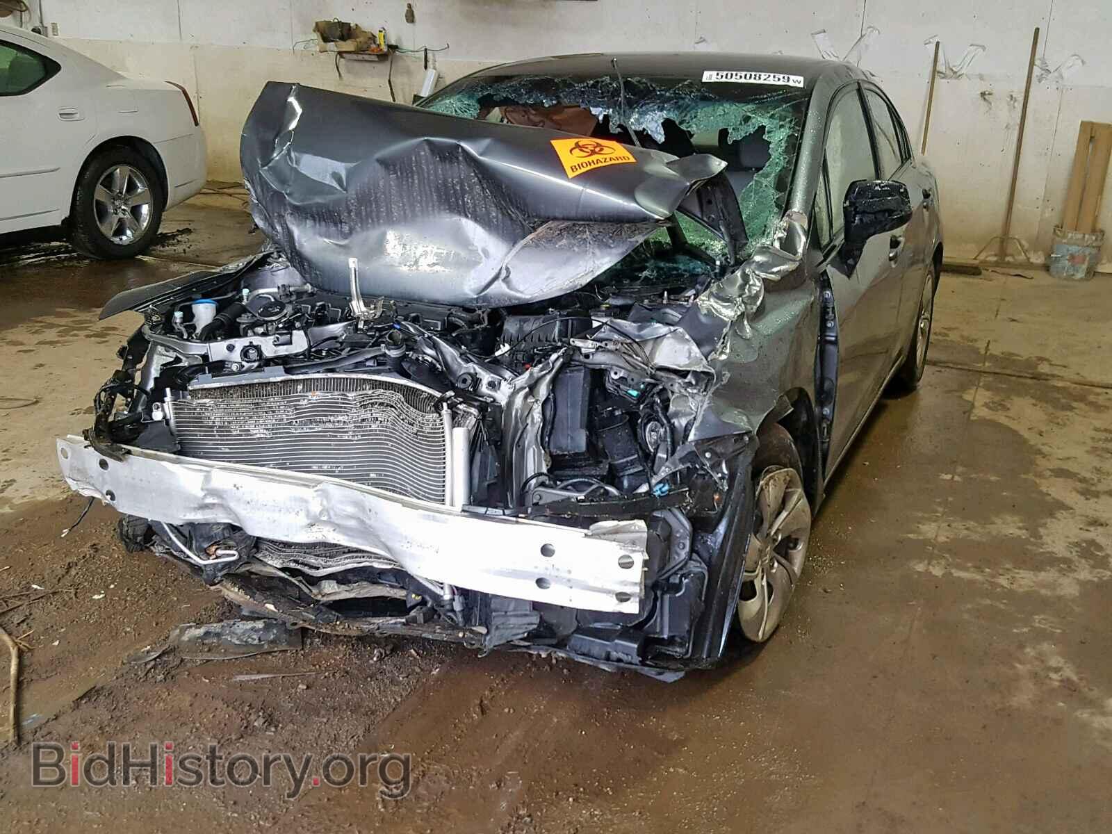 2013 HONDA CIVIC - VIN: 19XFB2F5XDE284236 - Фото 2