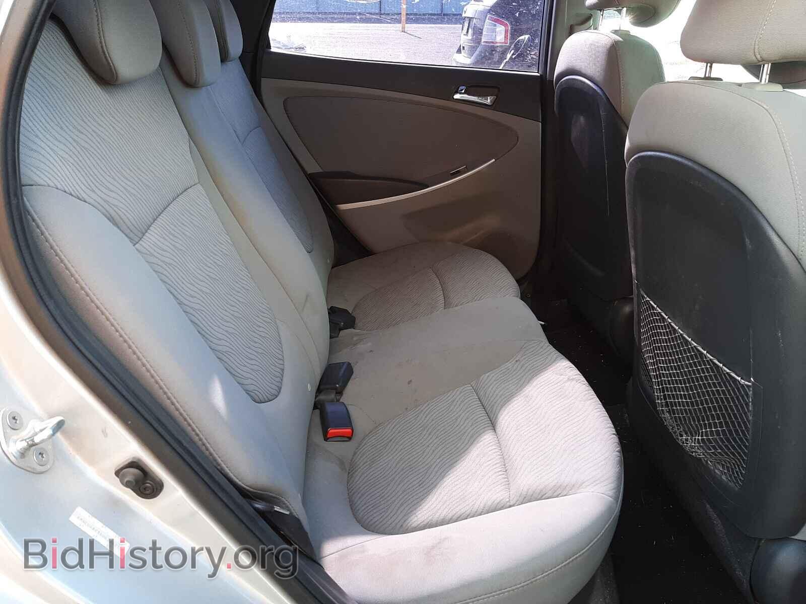 2013 HYUNDAI ACCENT - VIN: KMHCU4AE3DU433471 - Фото 6