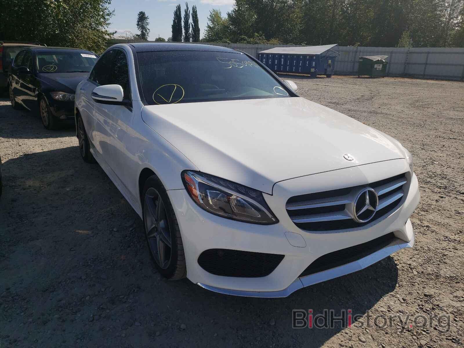 Photo 55SWF4KB6GU106493 - MERCEDES-BENZ C CLASS 2016