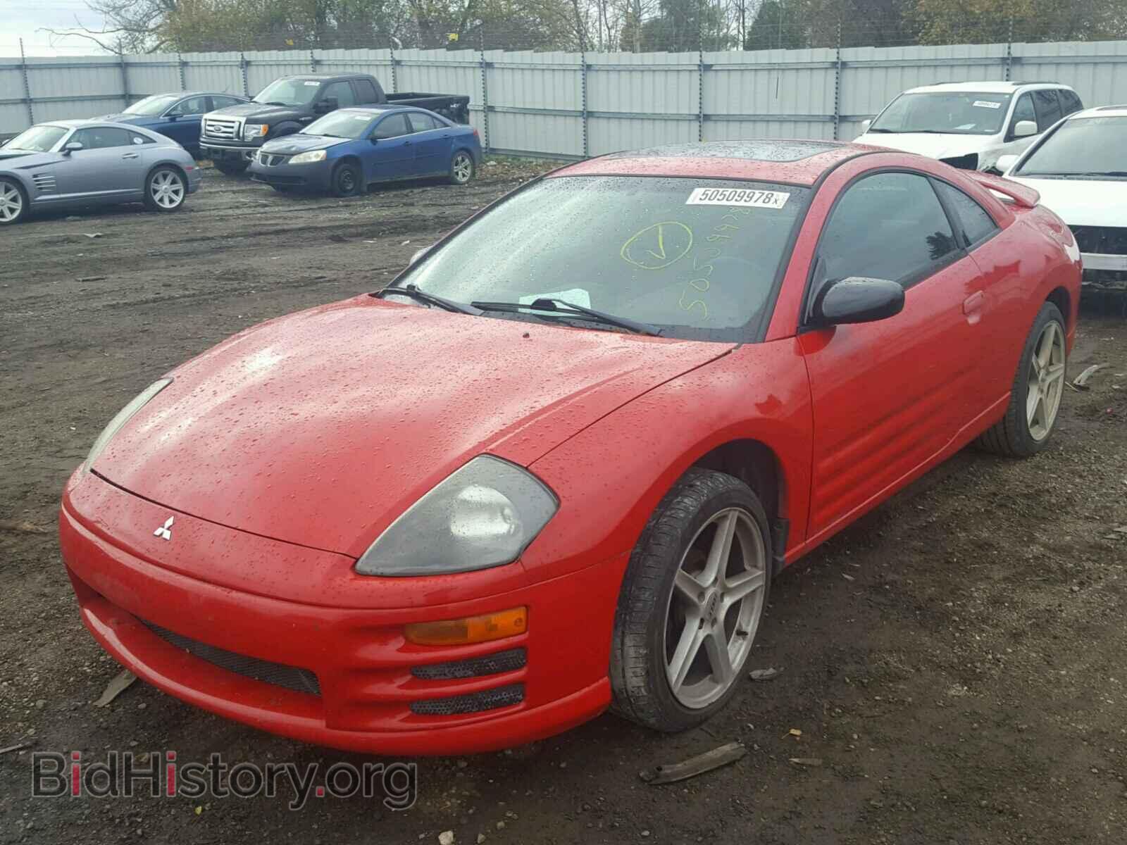 2001 MITSUBISHI ECLIPSE - VIN: 4A3AC44G71E226130 - Фото 2