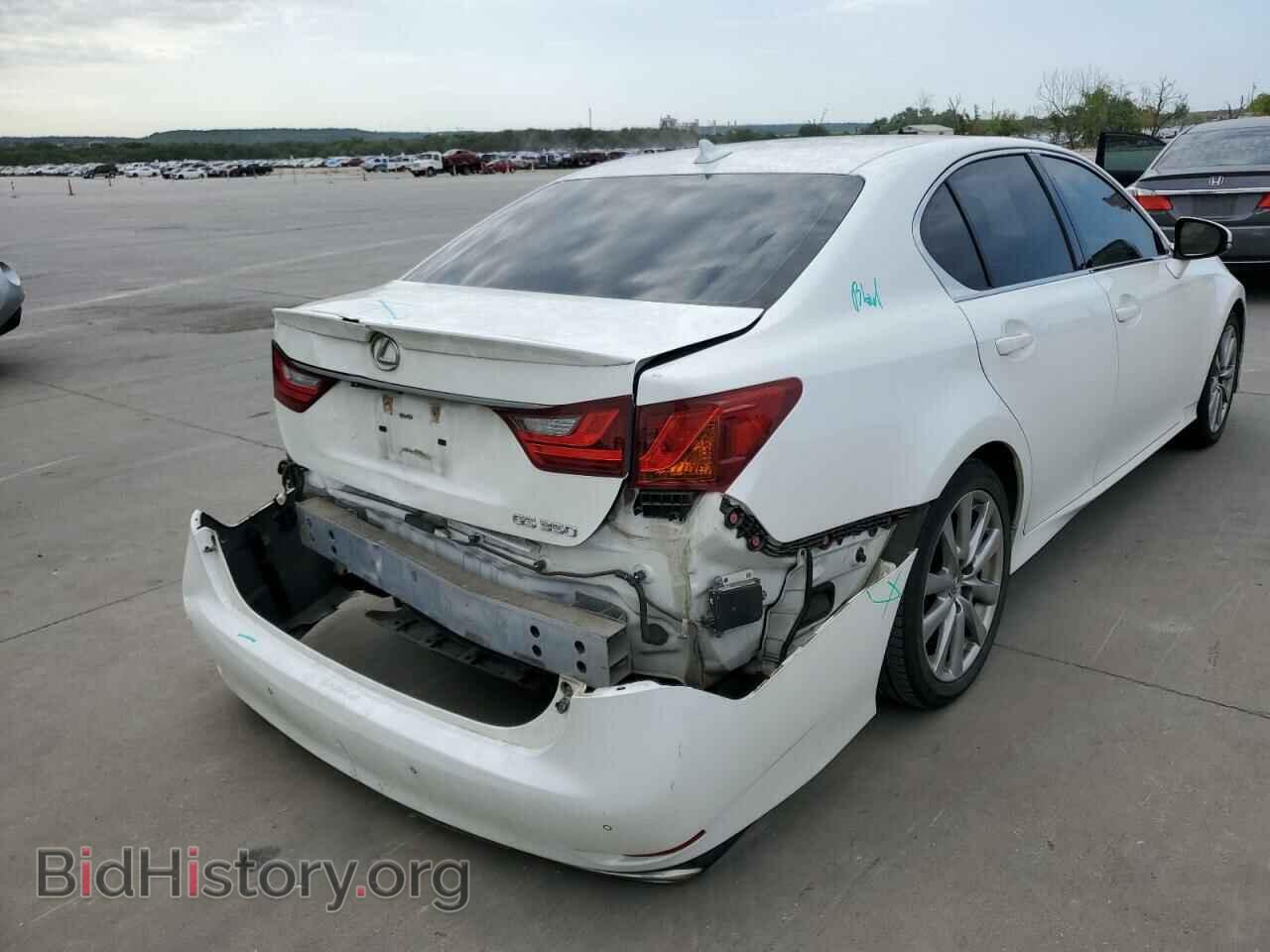 2014 LEXUS GS350 - VIN: JTHBE1BL1E5037185 - Фото 4