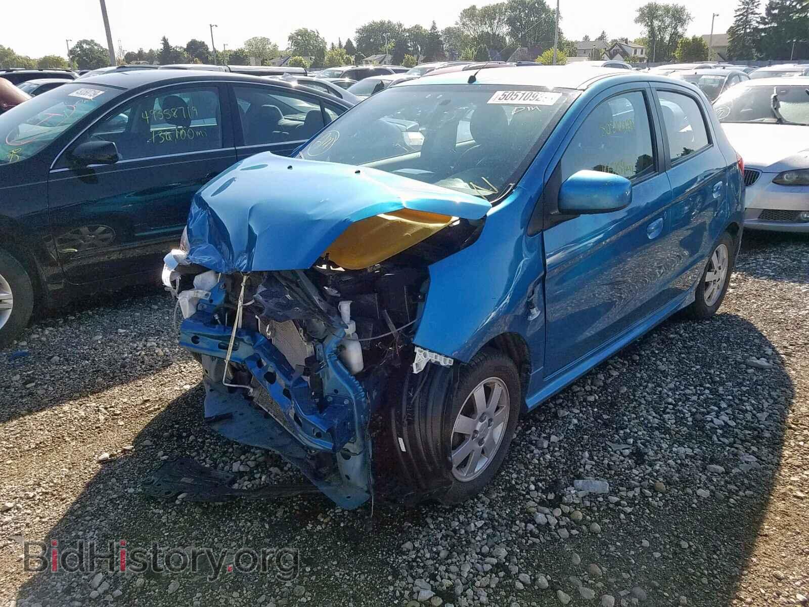 2014 MITSUBISHI MIRAGE - VIN: ML32A4HJ4EH022993 - Фото 2