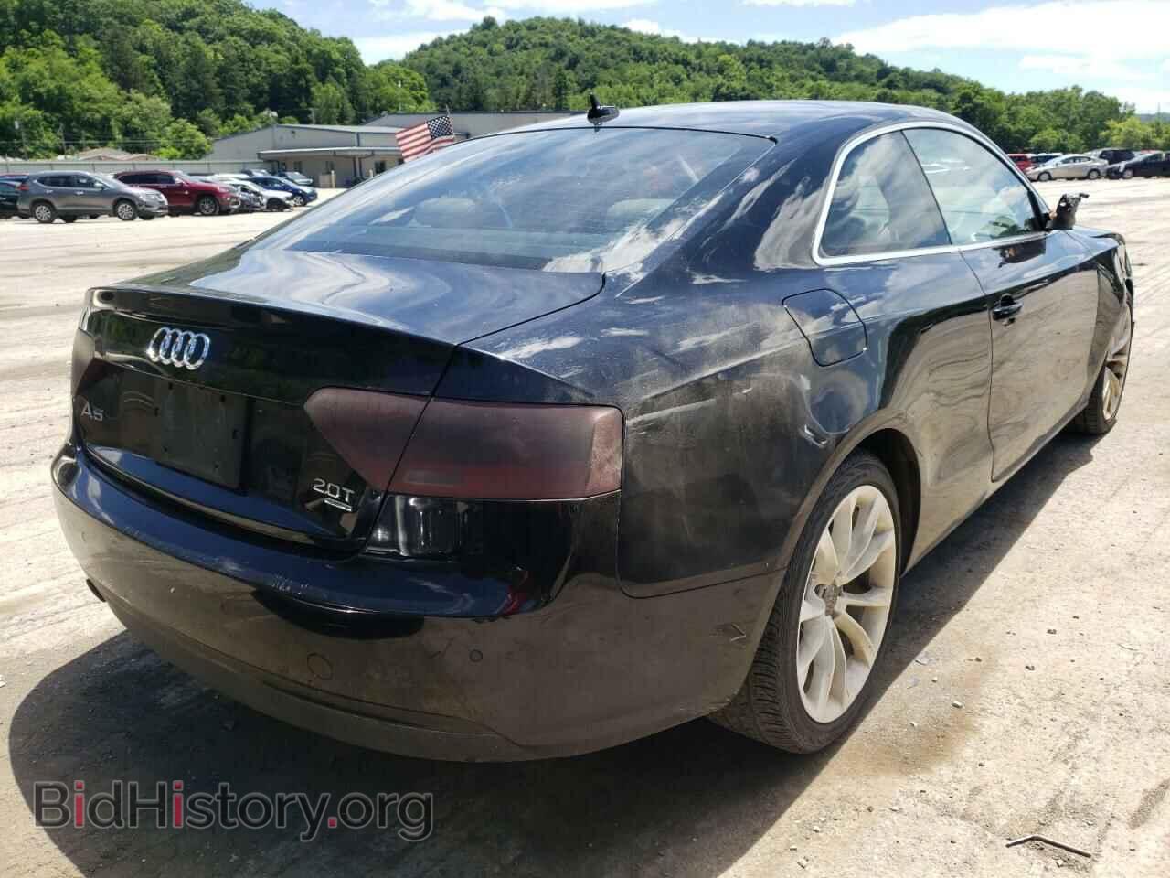 2013 AUDI A5 - VIN: WAULFAFR7DA020752 - Фото 4
