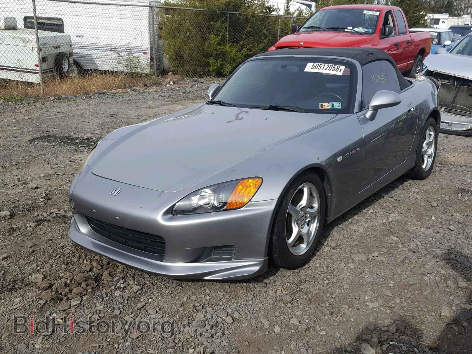 2000 HONDA S2000 - VIN: JHMAP1144YT008585 - Фото 2