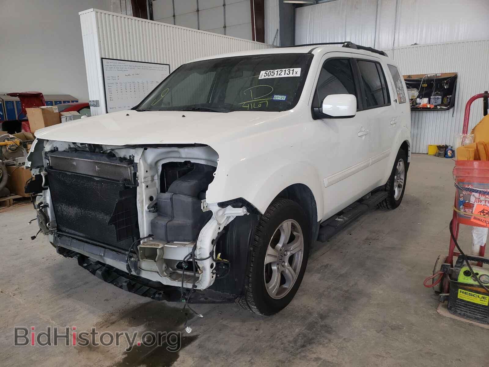 2012 HONDA PILOT - VIN: 5FNYF3H46CB034167 - Фото 2