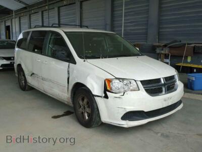 2012 Dodge CARAVAN Grand Cara, белый — VIN 2C4RDGCG7CR263545, Copart