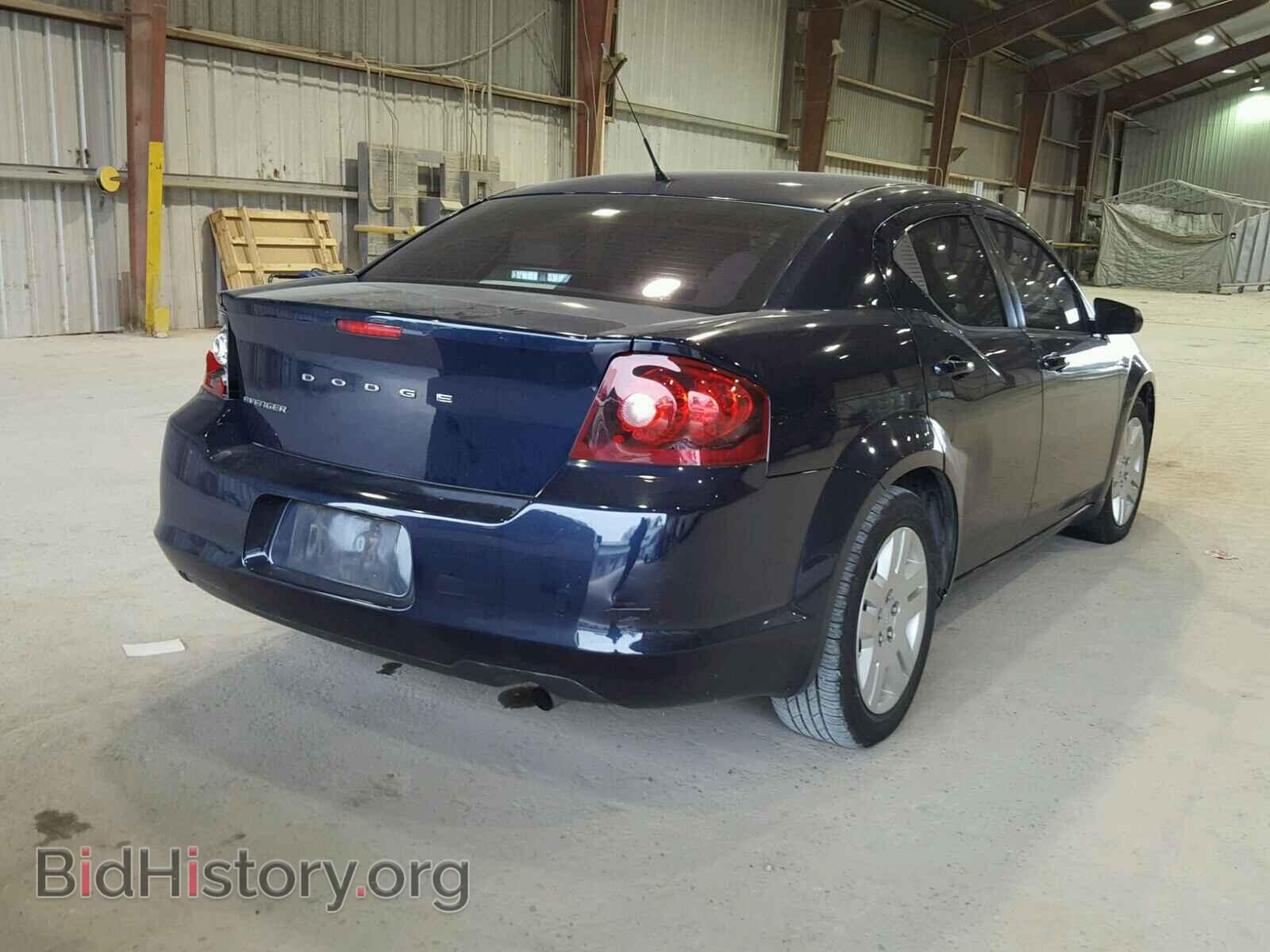 2014 DODGE AVENGER - VIN: 1C3CDZAB1EN163311 - Фото 4