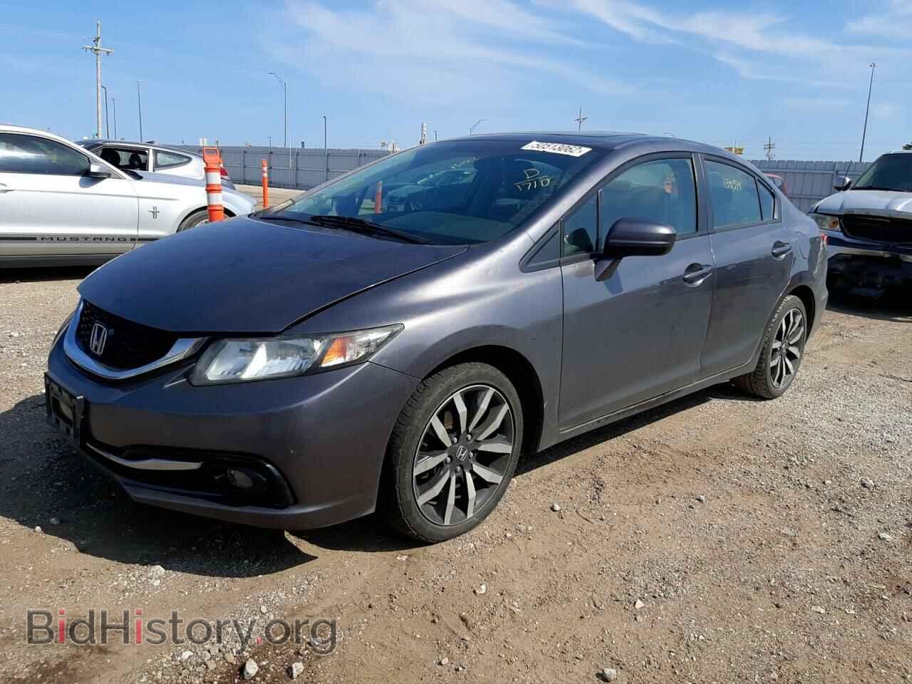 2015 HONDA CIVIC - VIN: 19XFB2F94FE001710 - Фото 2