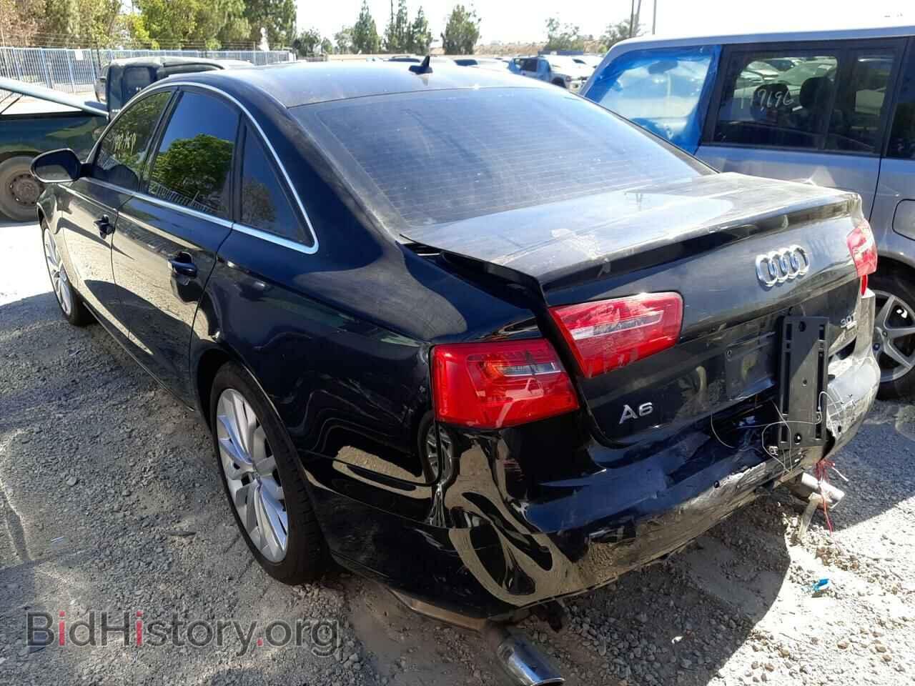 2012 AUDI A6 - VIN: WAUGGAFC6CN038807 - Фото 3