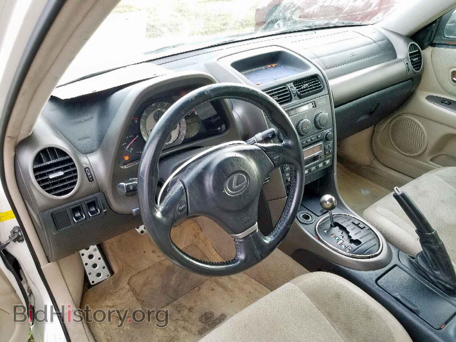 2001 LEXUS IS - VIN: JTHBD182410007767 - Фото 9