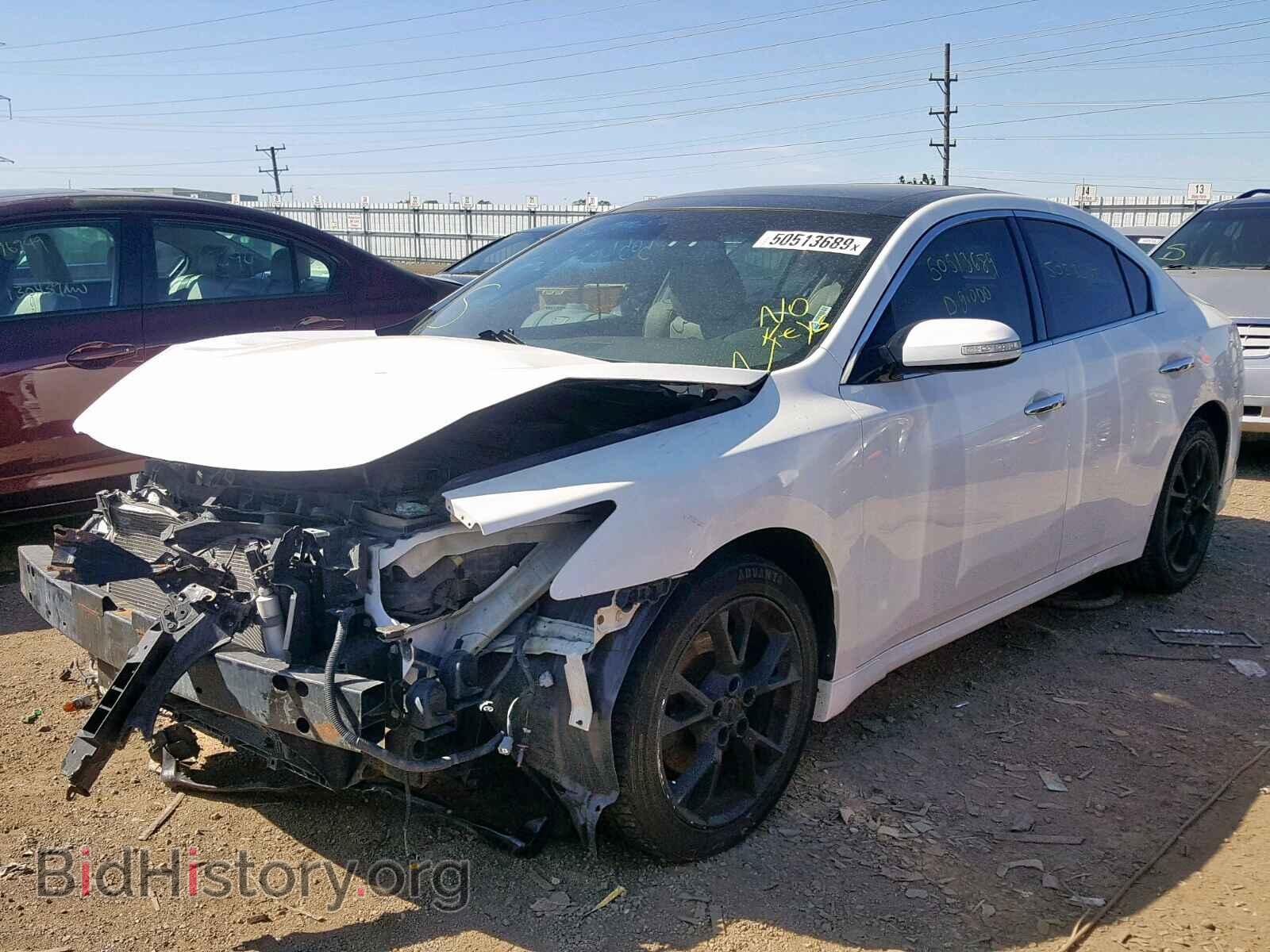 2012 NISSAN MAXIMA S - VIN: 1N4AA5AP8CC839459 - Фото 2