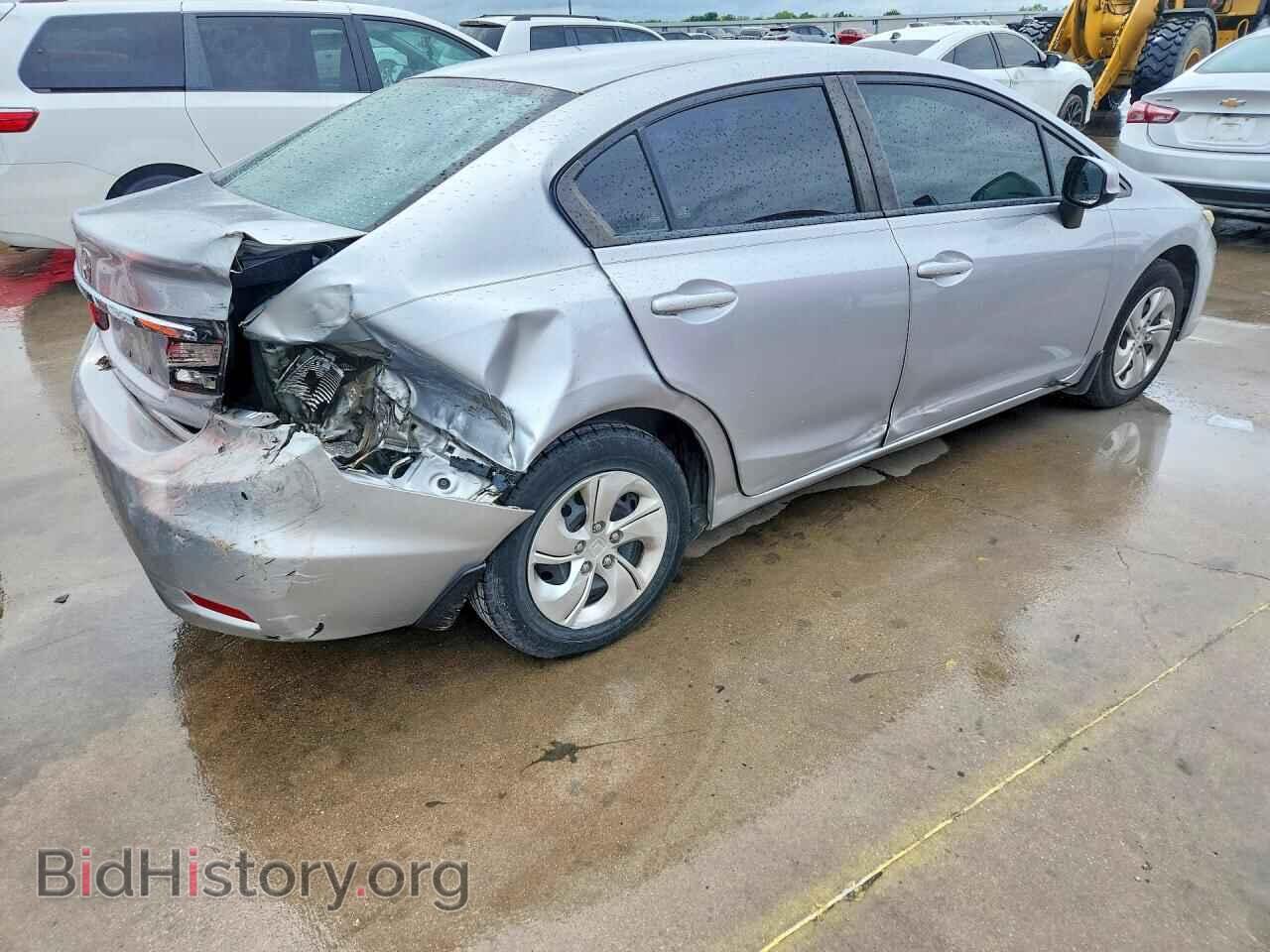 2013 HONDA CIVIC - VIN: 2HGFB2F52DH601545 - Фото 3