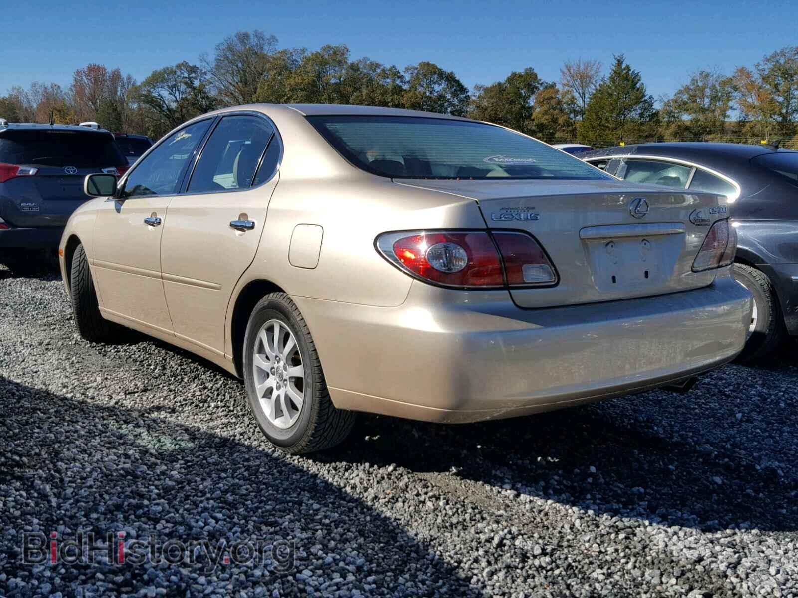 2002 LEXUS ES300 - VIN: JTHBF30G120034424 - Фото 3