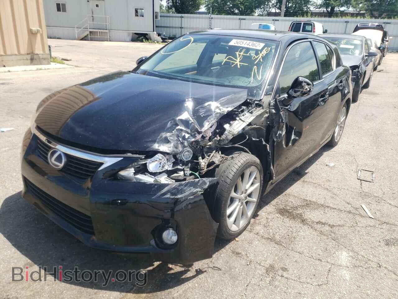 2011 LEXUS CT 200 - VIN: JTHKD5BH9B2033288 - Фото 2