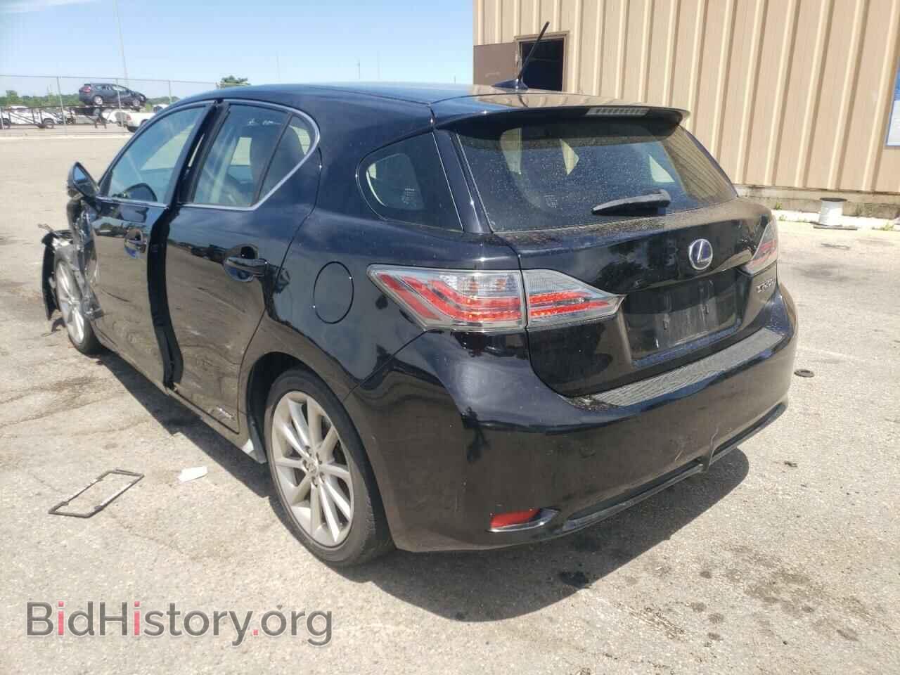 2011 LEXUS CT 200 - VIN: JTHKD5BH9B2033288 - Фото 3