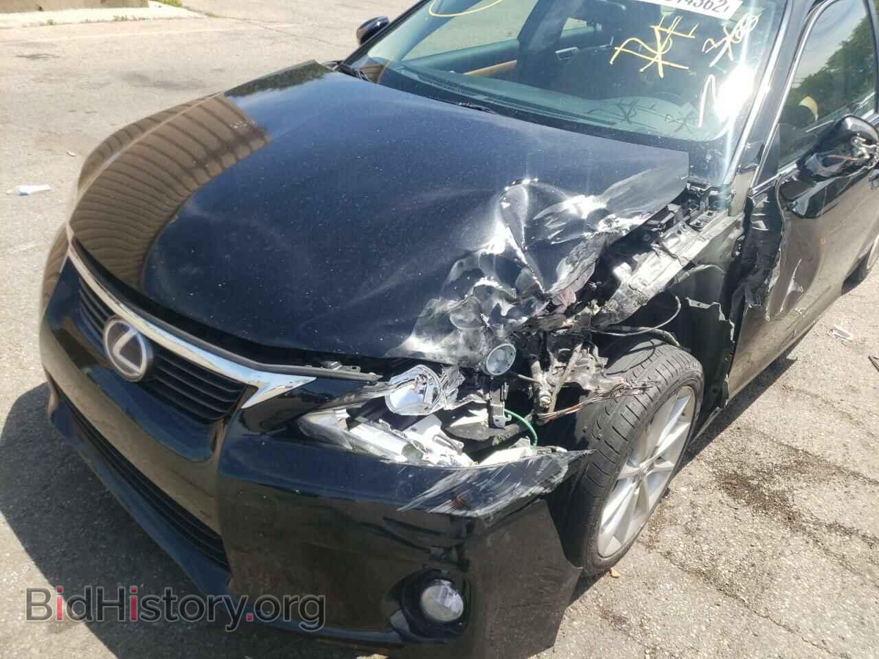 2011 LEXUS CT 200 - VIN: JTHKD5BH9B2033288 - Фото 9