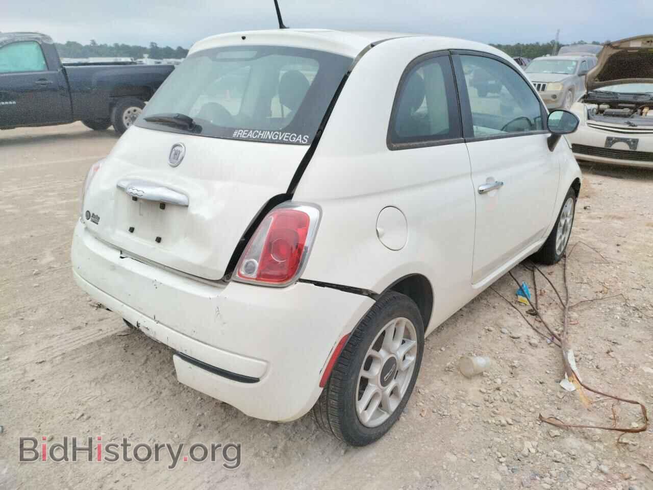 2013 FIAT 500 - VIN: 3C3CFFAR4DT545983 - Фото 4