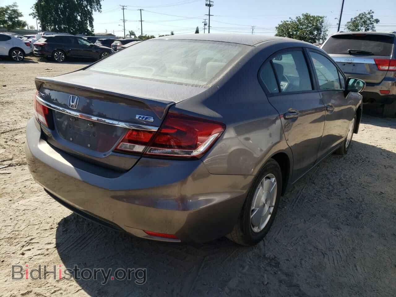 2014 HONDA CIVIC - VIN: 2HGFB2F65EH538595 - Фото 4