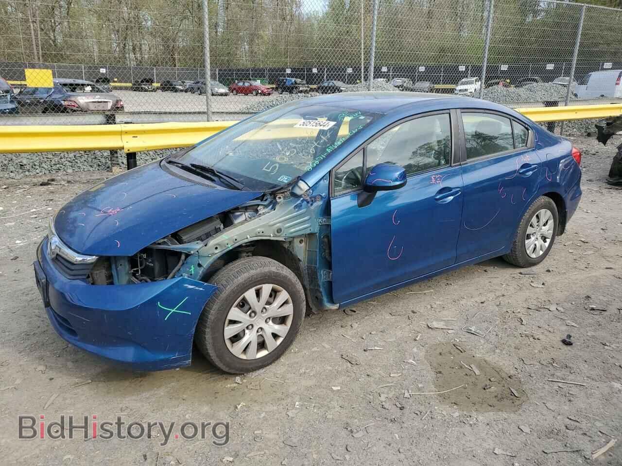 Фотография 2HGFB2F59CH531251 - HONDA CIVIC 2012