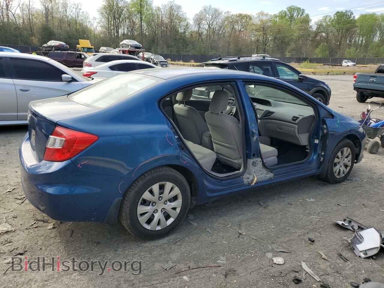 2012 HONDA CIVIC - VIN: 2HGFB2F59CH531251 - Фото 3