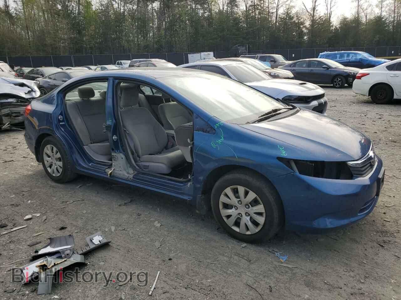2012 HONDA CIVIC - VIN: 2HGFB2F59CH531251 - Фото 4