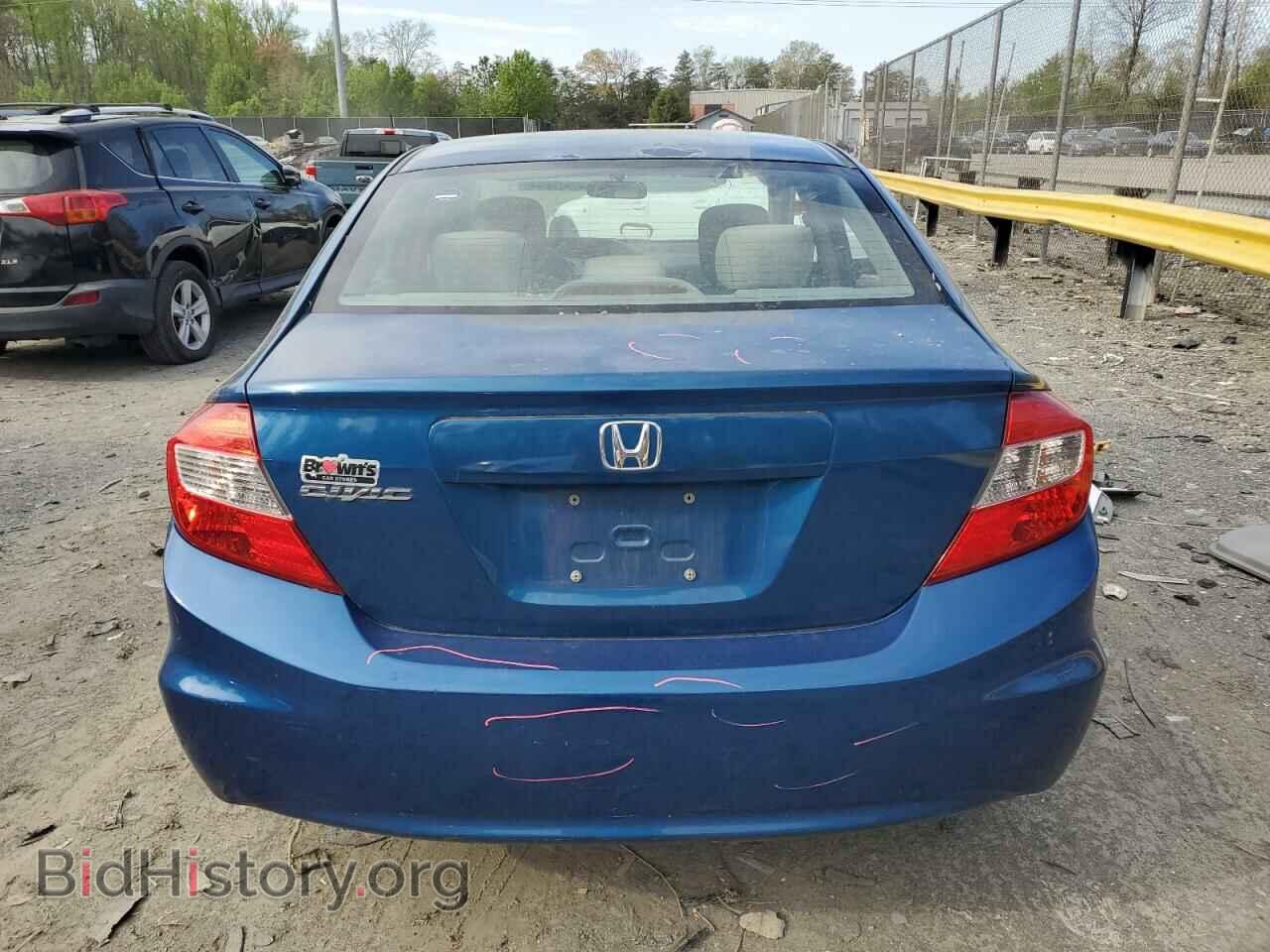 2012 HONDA CIVIC - VIN: 2HGFB2F59CH531251 - Фото 6