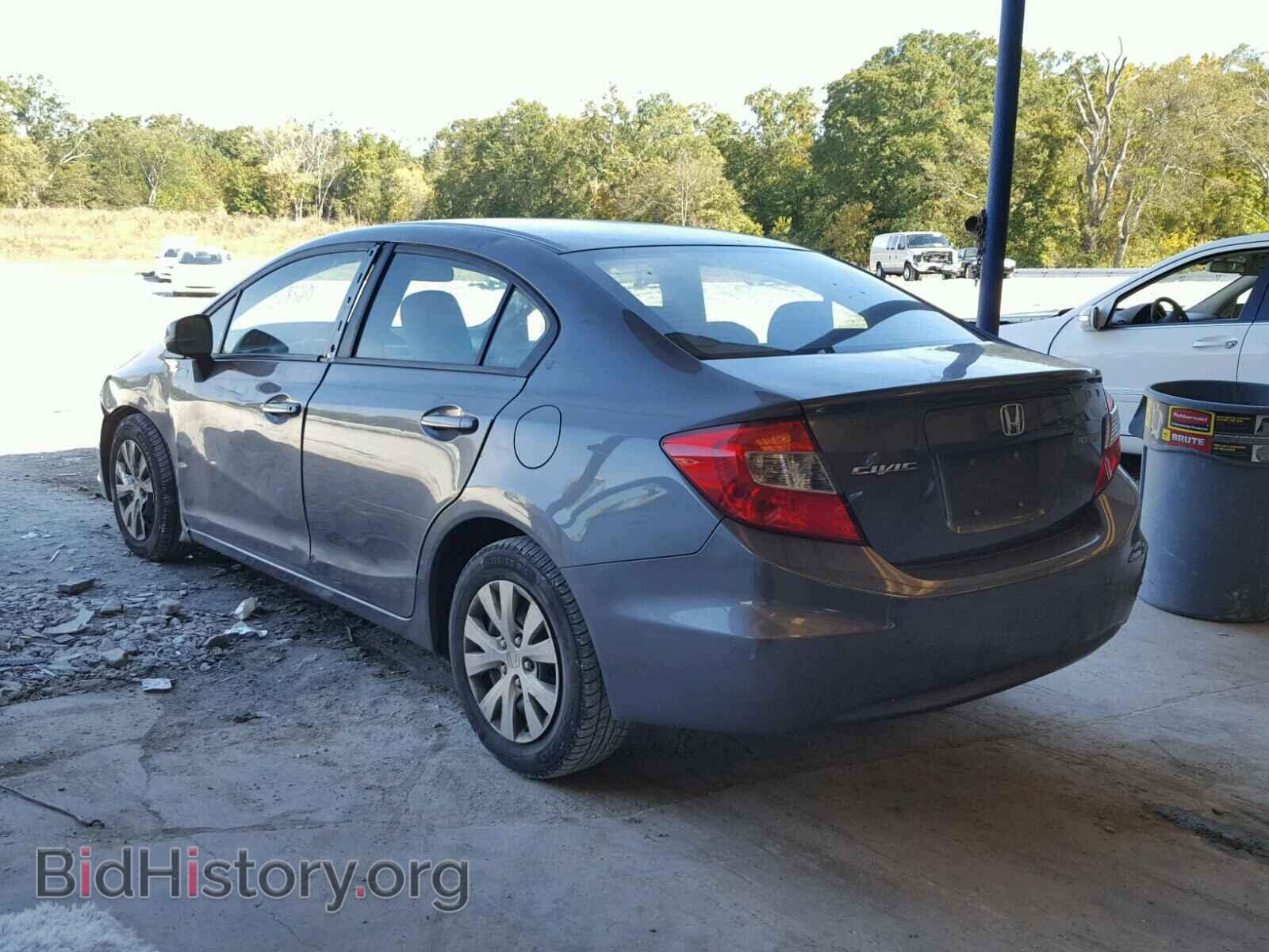 2012 HONDA CIVIC LX - VIN: 19XFB2F52CE020149 - Фото 3
