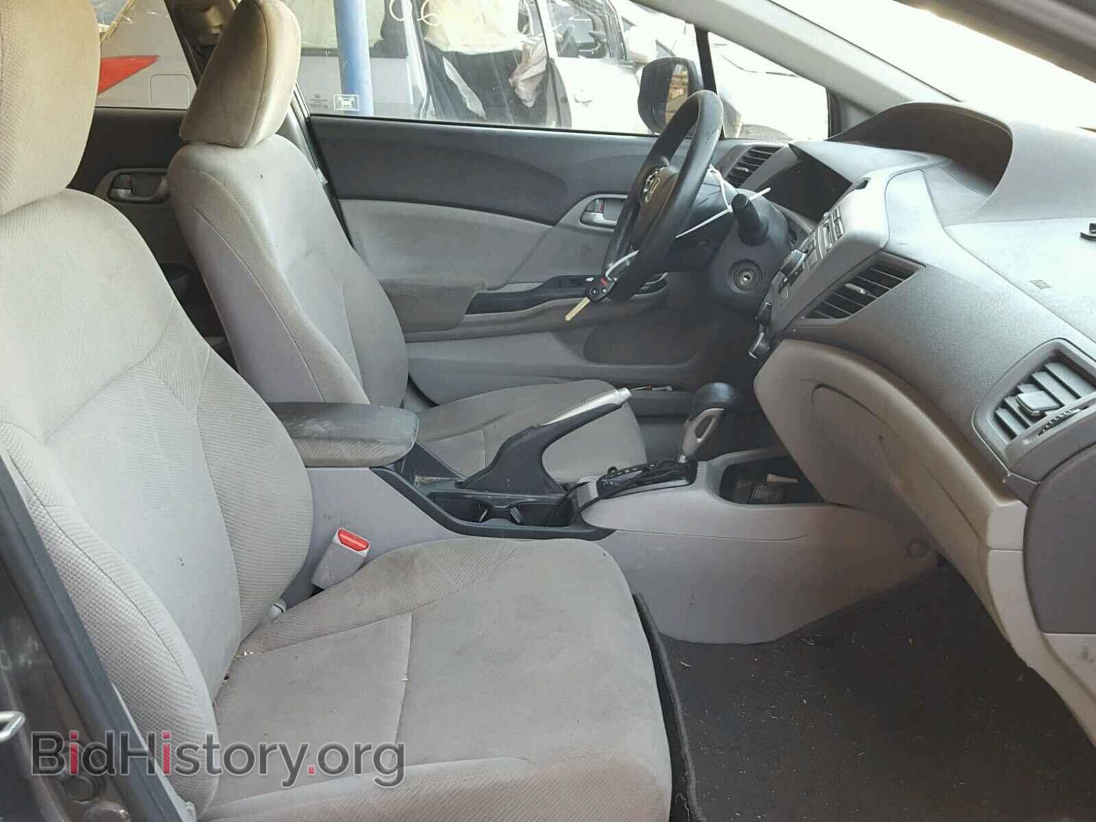 2012 HONDA CIVIC LX - VIN: 19XFB2F52CE020149 - Фото 5
