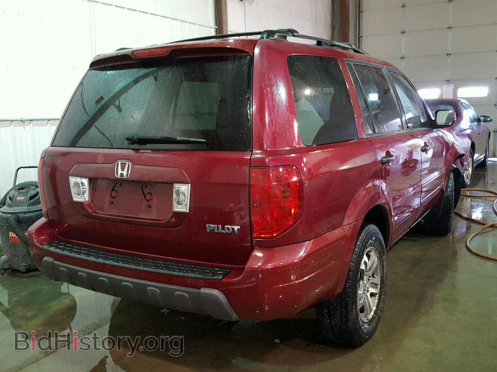 2005 HONDA PILOT - VIN: 2HKYF184X5H500885 - Фото 4