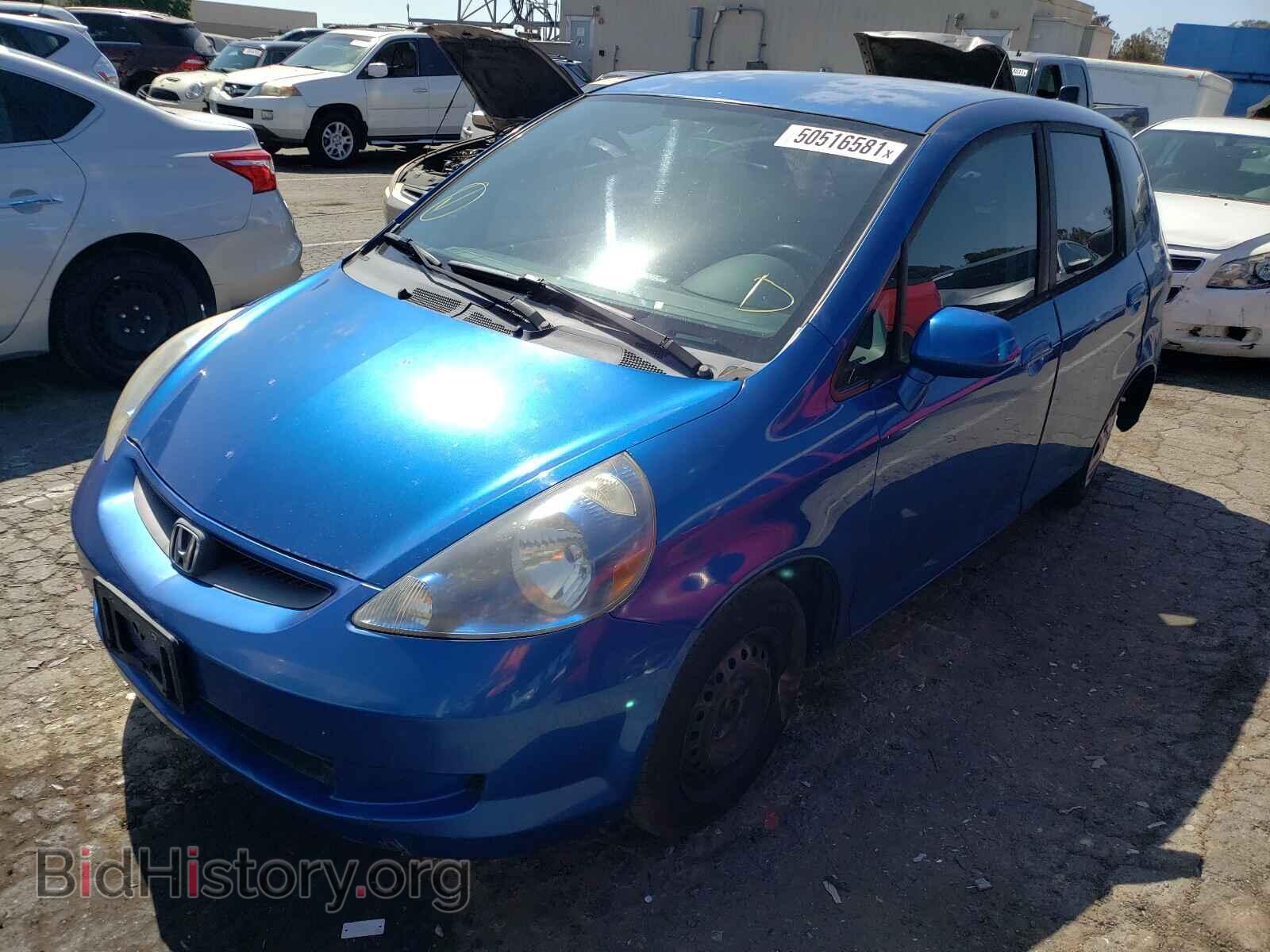 2007 HONDA FIT - VIN: JHMGD38437S013155 - Фото 2