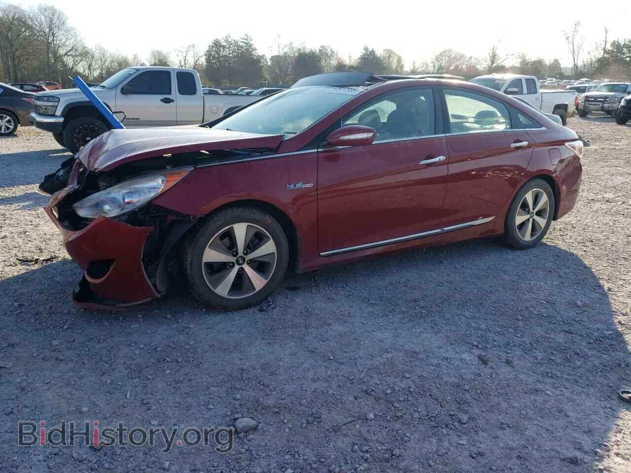 Photo KMHEC4A46CA057643 - HYUNDAI SONATA 2012