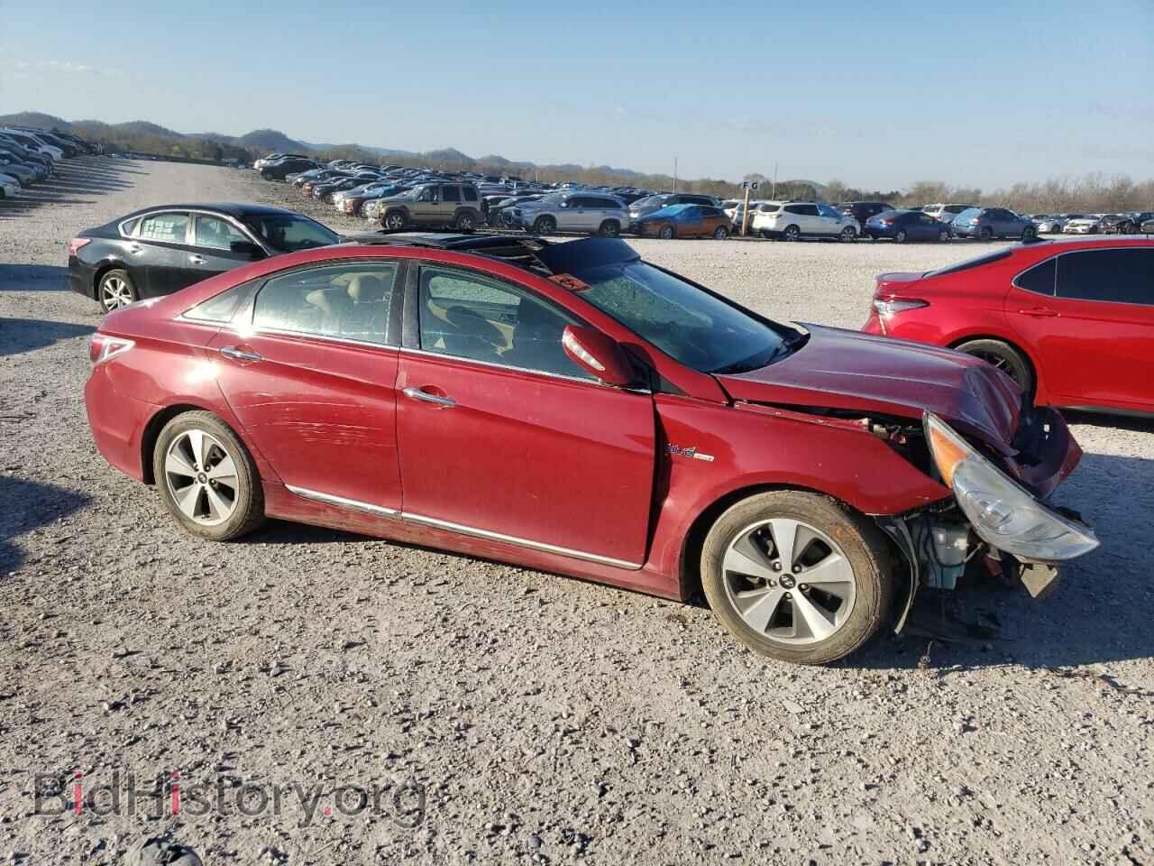 2012 HYUNDAI SONATA - VIN: KMHEC4A46CA057643 - Фото 4