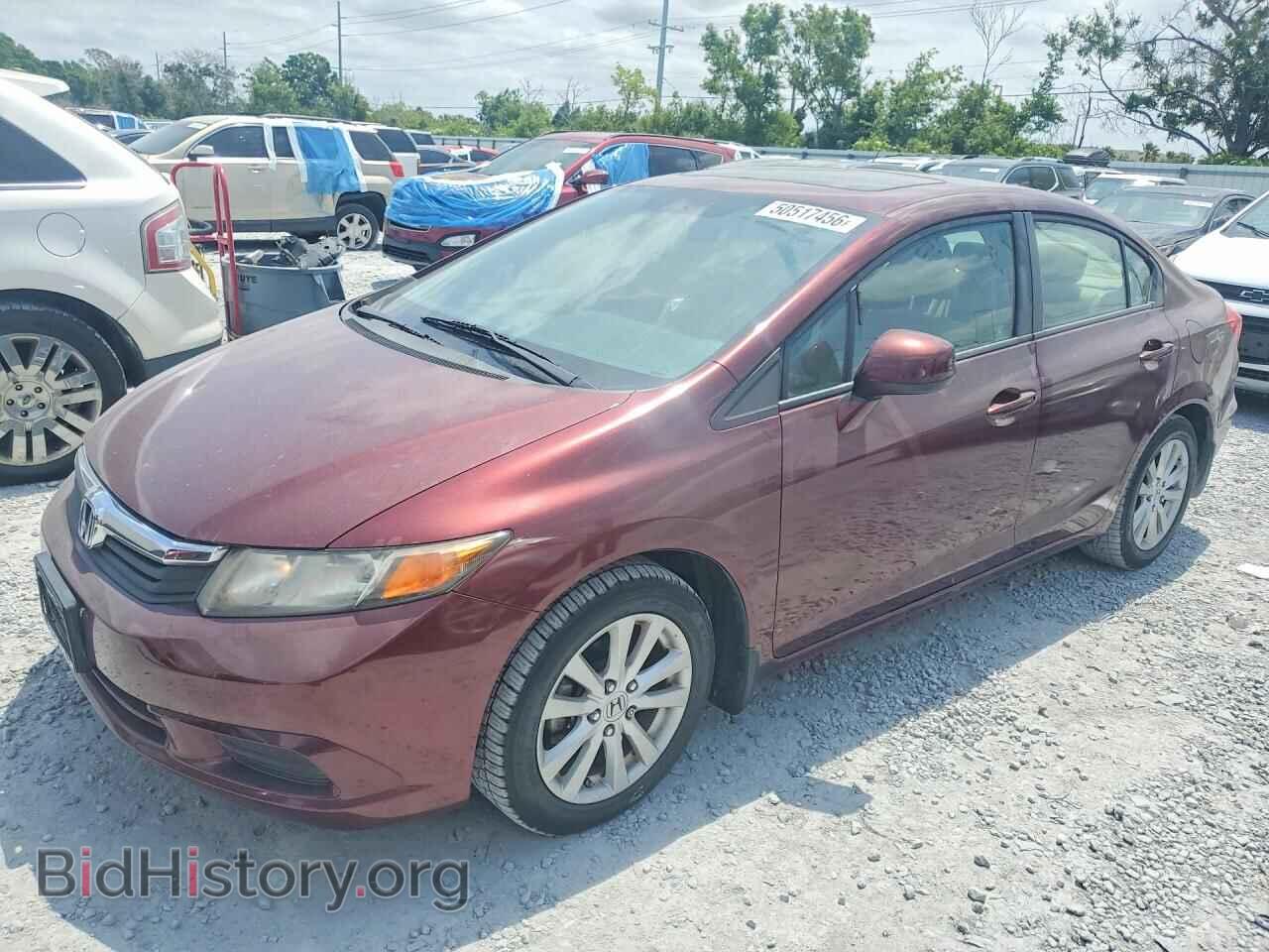Photo 2HGFB2F81CH575285 - HONDA CIVIC 2012