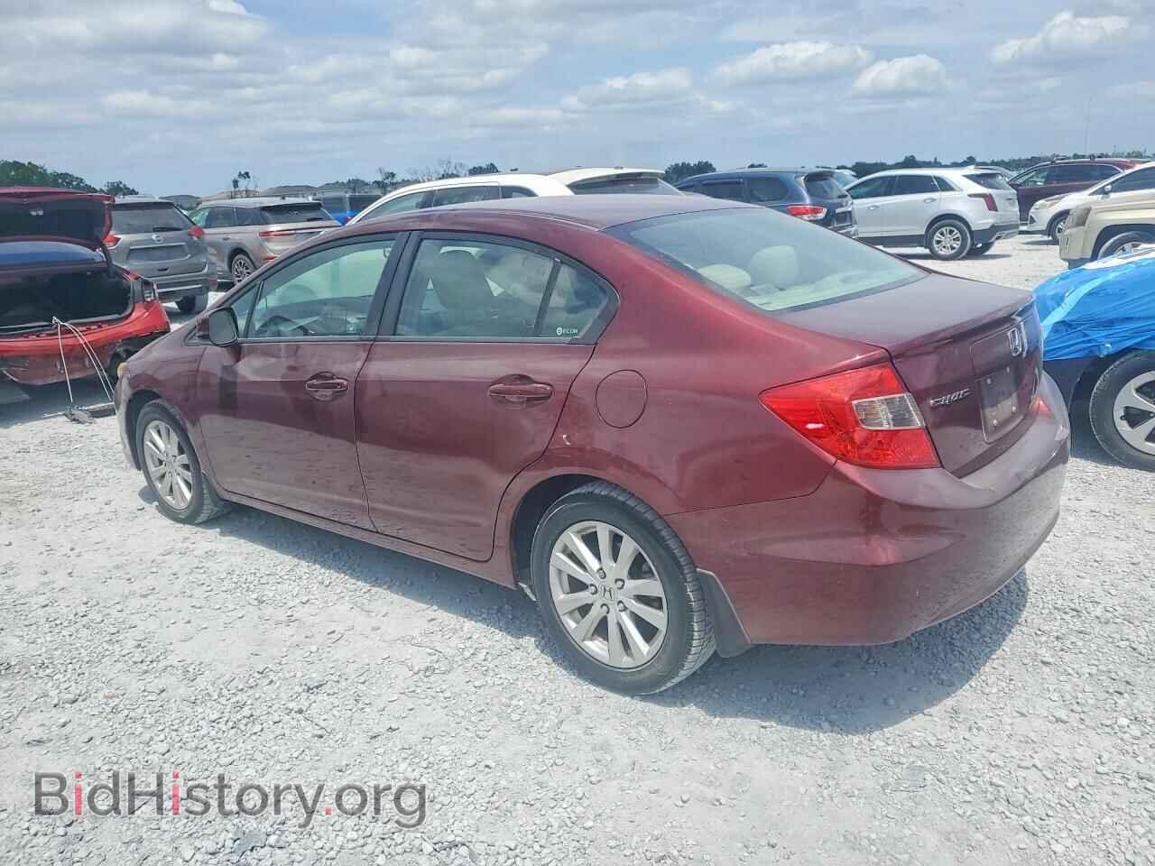 2012 HONDA CIVIC - VIN: 2HGFB2F81CH575285 - Фото 2