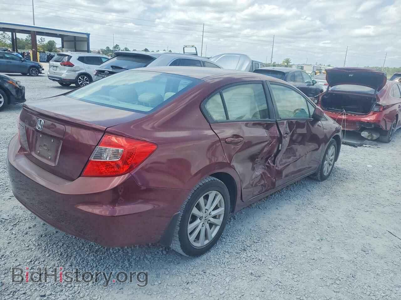 2012 HONDA CIVIC - VIN: 2HGFB2F81CH575285 - Фото 3