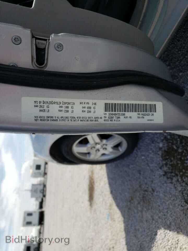 2007 DODGE CALIBER - VIN: 1B3HB48B47D519308 - Фото 10