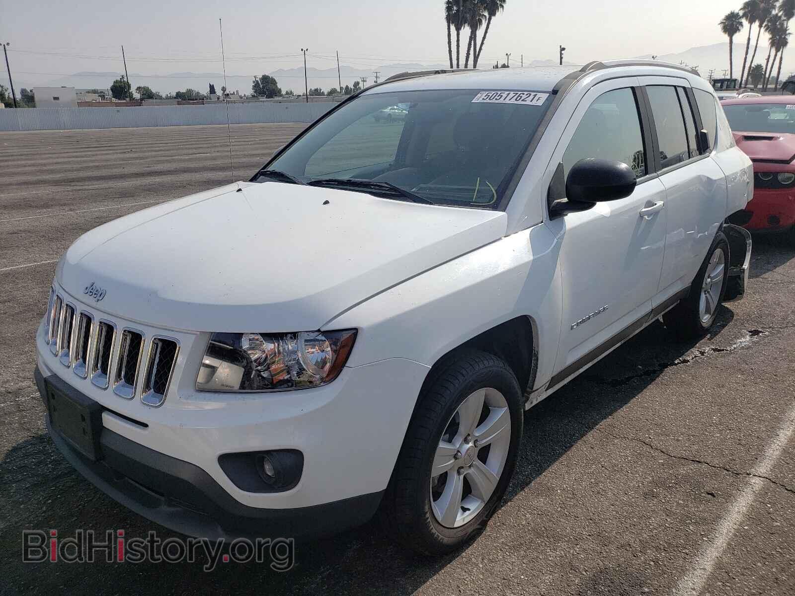 2016 JEEP COMPASS - VIN: 1C4NJCBAXGD615832 - Фото 2